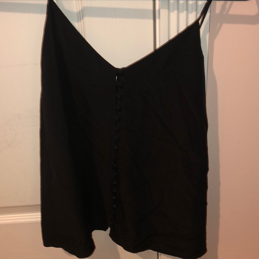 Button down tank top